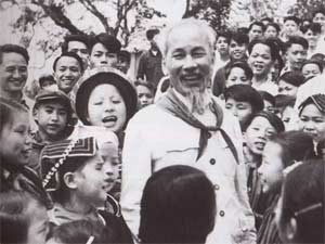 File photo of President Ho Chi Minh