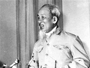 File photo of President Ho Chi Minh