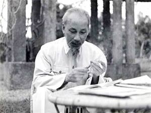 File photo of President Ho Chi Minh