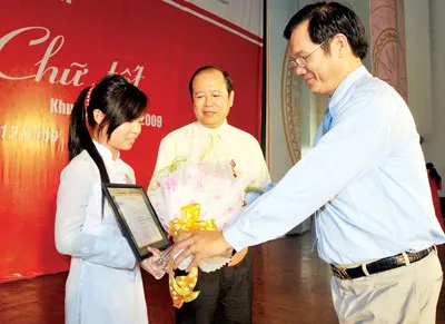 Cuộc thi “Prudential – Văn hay chữ tốt” khu vực ĐBSCL: Trường Lê Ngọc Hân (Tiền Giang) đoạt 3 giải cao nhất