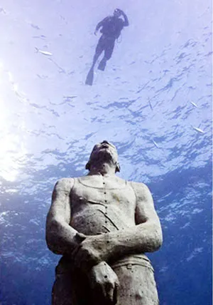 Chiêm ngưỡng tác phẩm điêu khắc dưới biển ở Mexico