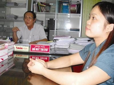 Phan Thi Canh is now working for Vietnam Airlines