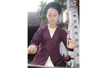 Young singer Nguyen Thi Phuong