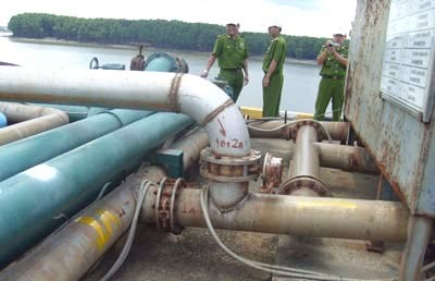 Da Lat-Japan Food Company releases untreated wastewater into the Da Nhim River in the Central Highlands province of Lam Dong