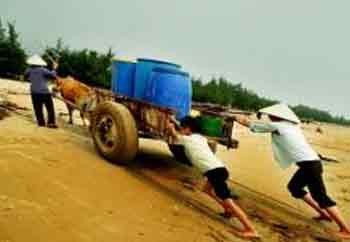 In some corners of Vietnam, clean water is a problem.