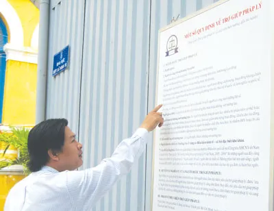 Trợ giúp pháp lý  “chưa tới” với  người có nhu cầu-Vì sao?