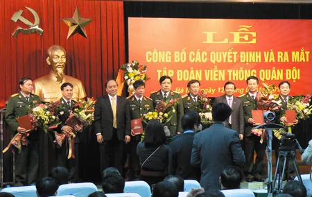 Ra mắt Tập đoàn Viễn thông Quân đội