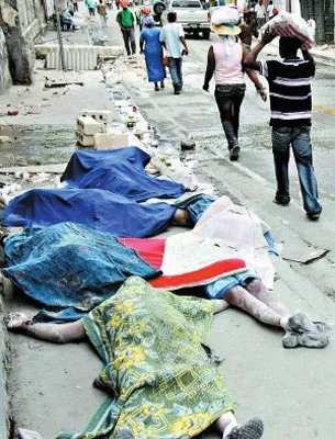 Haiti hỗn loạn trong đổ nát