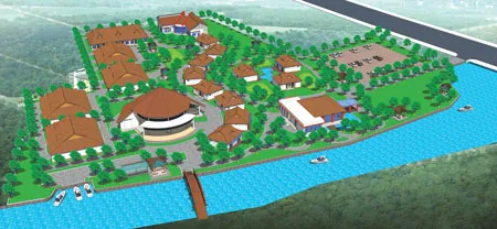 Phối cảnh Khu Forever Green Resort do Lô Hội làm chủ đầu tư