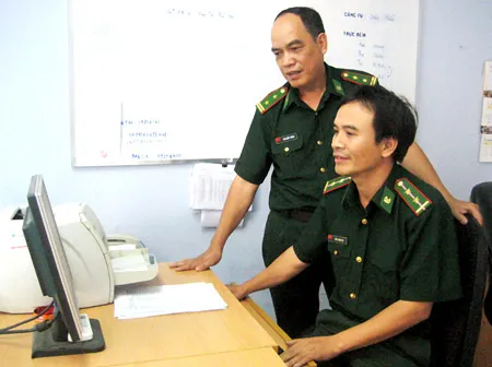 Cách làm mới của Bộ đội Biên phòng TPHCM: Khai báo thủ tục biên phòng qua mạng