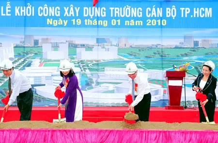 Khởi công xây dựng Trường Cán bộ TPHCM