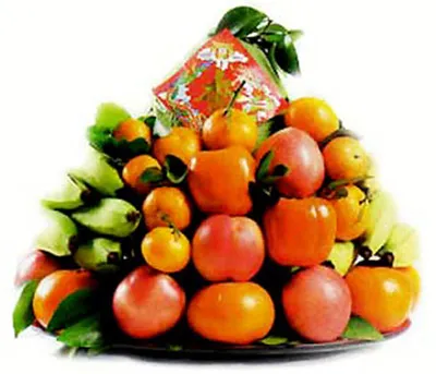 Mâm ngũ quả miền Bắc.
