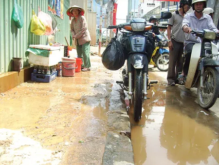 Thi công làm rung nhà và ô nhiễm