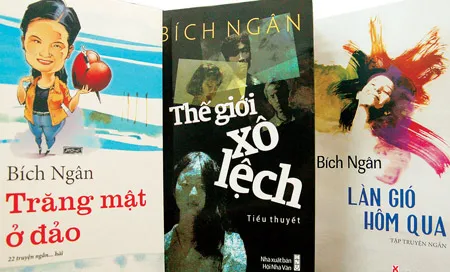 Trong thế giới xô lệch của Bích Ngân