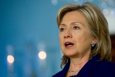 US Secretary of State Hillary Clinton, seen in Washington, DC, February 26, 2010. (AFP Photo)