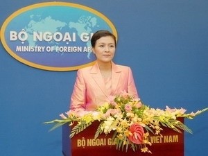Vietnam’s Foreign Ministry spokeswoman Nguyen Phuong Nga