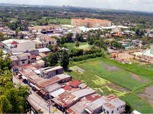 A view of the Binh-Quoi-Thanh Da area in HCMC’s Binh Thanh District (Photo: SGGP)