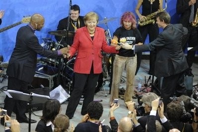 German Chancellor Angela Merkel