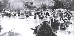 Tiểu đoàn 67, bộ đội tỉnh Gia Lai, luồn rừng vượt suối, vào giải phóng thị xã Pleiku.