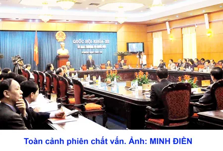 Trả lời chất vấn tại phiên họp Ủy ban Thường vụ Quốc hội: Tập trung những vấn đề bức xúc