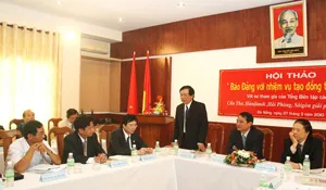 Báo Đảng giải quyết hài hòa lợi ích của dân và Nhà nước