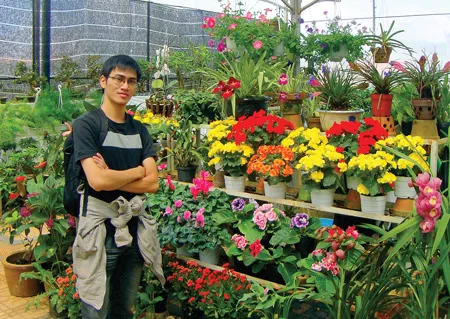 Người dựng “thiên đường hoa”