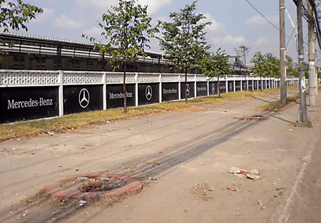 Cần thảm xanh vỉa hè