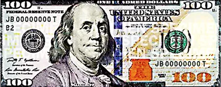 Cách phân biệt tờ 100 USD mới