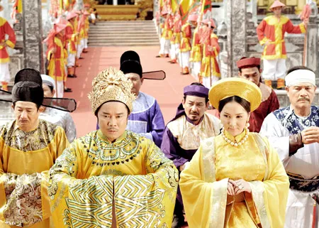 Cảnh trong phim “Tây Sơn hào kiệt”. Ảnh: L.V.PHÚ HƯNG