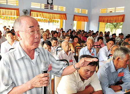 Phát huy quyền dân chủ trực tiếp của đảng viên