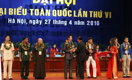 Đại hội đại biểu toàn quốc Hội Liên hiệp Thanh niên Việt Nam lần thứ VI: anh Nguyễn Phước Lộc đắc cử Chủ tịch Hội