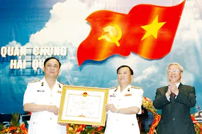 Hải quân Nhân dân VN - Lực lượng nòng cốt bảo vệ chủ quyền biển đảo