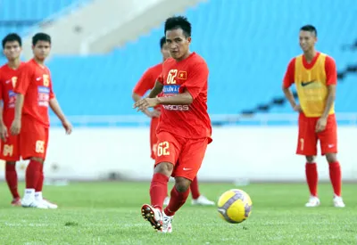 Tân binh Sỹ Cường (62) cần phải có thêm thời gian để hòa nhập cùng đội tuyển.