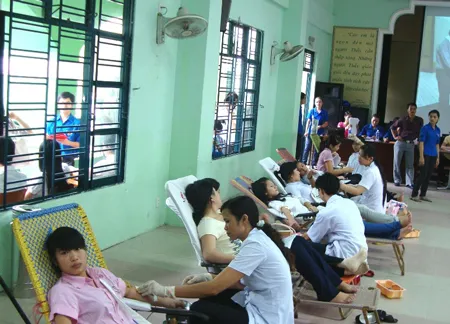 Đà Nẵng: Hơn 500 sinh viên tham gia hiến máu nhân đạo