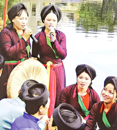 Quan họ trên thuyền