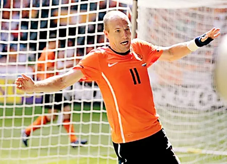 Niềm vui chiến thắng của Robben liệu có tiếp diễn tại World Cup 2010?