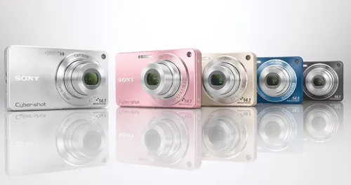 Dòng máy ảnh Cyber-shot 2010 với giao diện tiếng Việt. Model DSC-W350