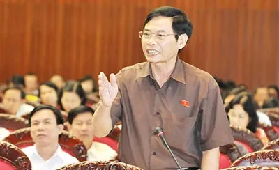 Đại biểu Đặng Như Lợi (Cà Mau) chất vấn.