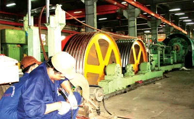 Thứ Trưởng Bộ Xây dựng Nguyễn Trần Nam (trái) và Ban Tổ chức VIREC 2010