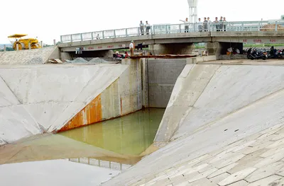 Nạo vét cải tạo rạch Cầu Sa