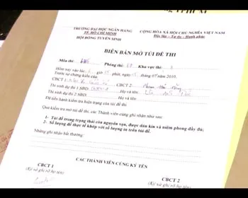 Sơ kết đợt 1 kỳ thi ĐH 2010: 104 thí sinh bị xử lý ảnh 6