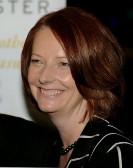 Australia's Prime Minister Julia Gillard, pictured, got off to a flying start in opinion polls Sunday.