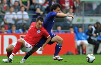 (AFP files) John Terry (L)
