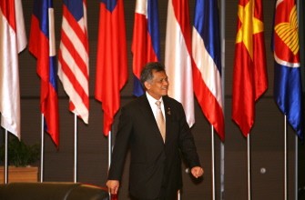 ASEAN Secretary General Surin Pitsuwan attends the 43rd ministerial meeting of the Association of Southeast Asian Nations in Hanoi on July 20, 2010. AFP photo