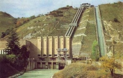 File photo of the Baksanskaya hydroelectric power plant in Russia's Kabardino-Balkaria region