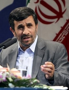 Iranian President Mahmoud Ahmadinejad, pictured in June 2010,