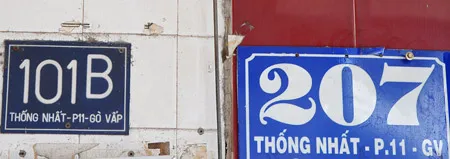 Chung tay xây dựng văn minh đô thị - Mê hồn trận số nhà