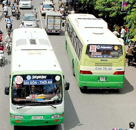 Đa dạng hóa các loại hình vận tải công cộng