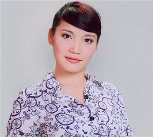 Thí sinh Nguyễn Thị Lan Anh, (SN 1992), Vĩnh Phúc - một trong những thí sinh trẻ nhất cuộc thi