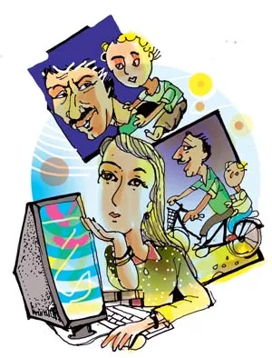 Blog con gái xa nhà